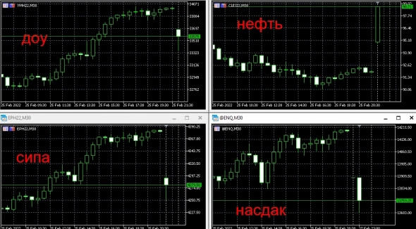 США. Открытие рынка.