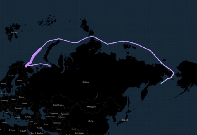 Россия второй раз в истории отправляет нефть через Полярный круг в Китай