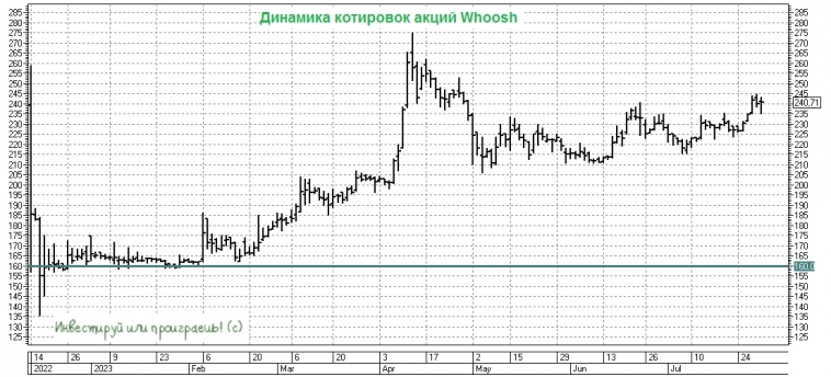 Whoosh – интересная история роста