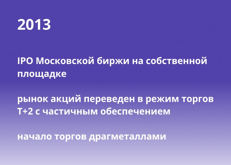 У Мосбиржи день рождения: вспоминаем о ее успехах