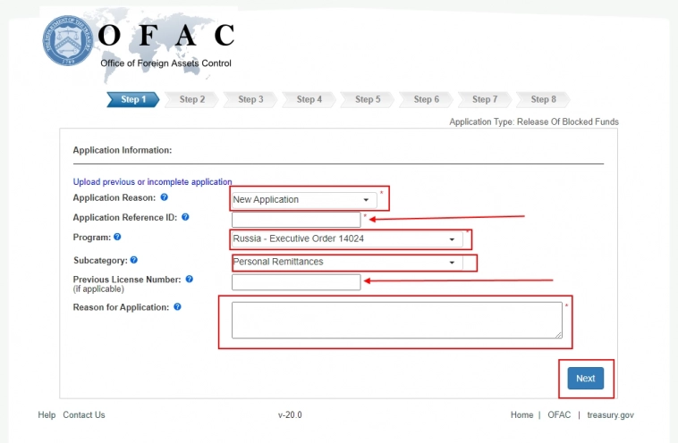 Руководство по получению лицензии OFAC