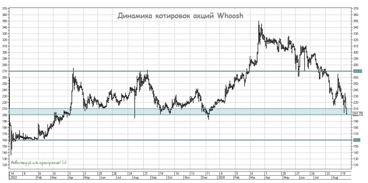 Whoosh – стабильно высокие финансовые показатели