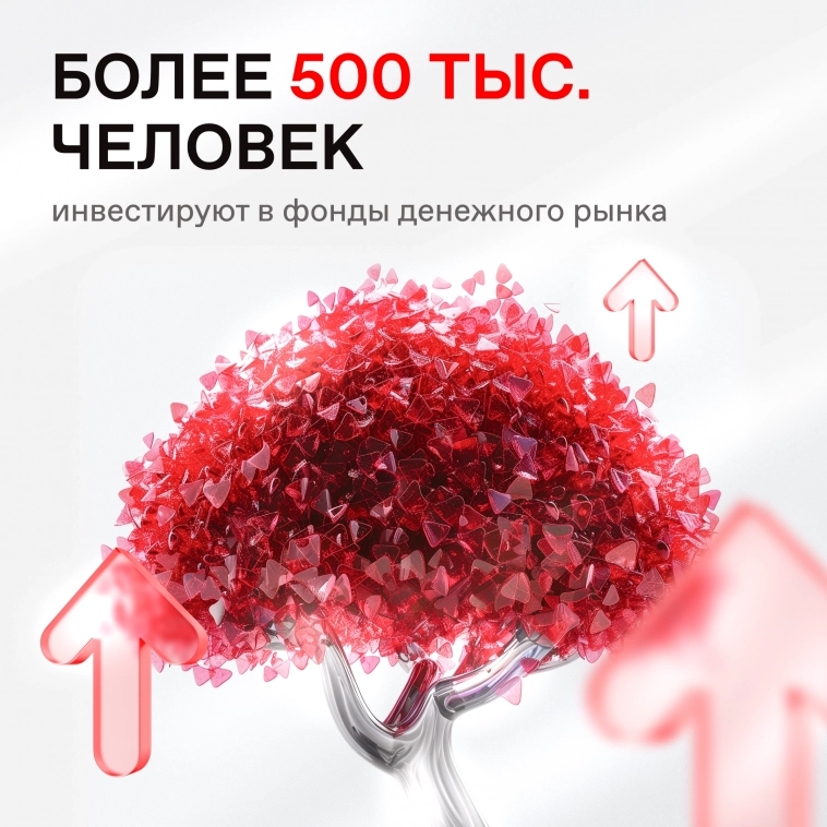 🔥 Более 500 тыс. инвесторов добавили в портфели фонды денежного рынка