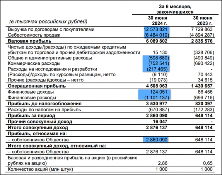 Озон Фармацевтика (OZPH). Стоит ли участвовать в IPO? Отчет 2Q 2024.