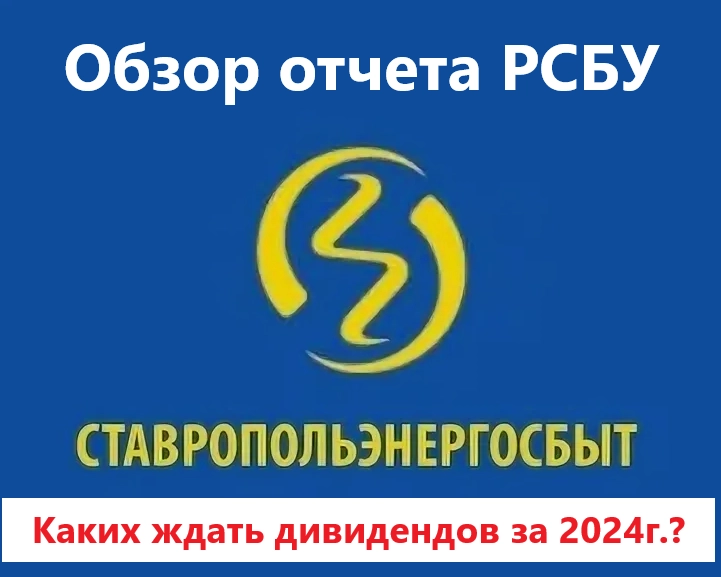 Обзор отчета РСБУ Ставропольэнергосбыт! Каких ждать дивидендов за 2024г.?