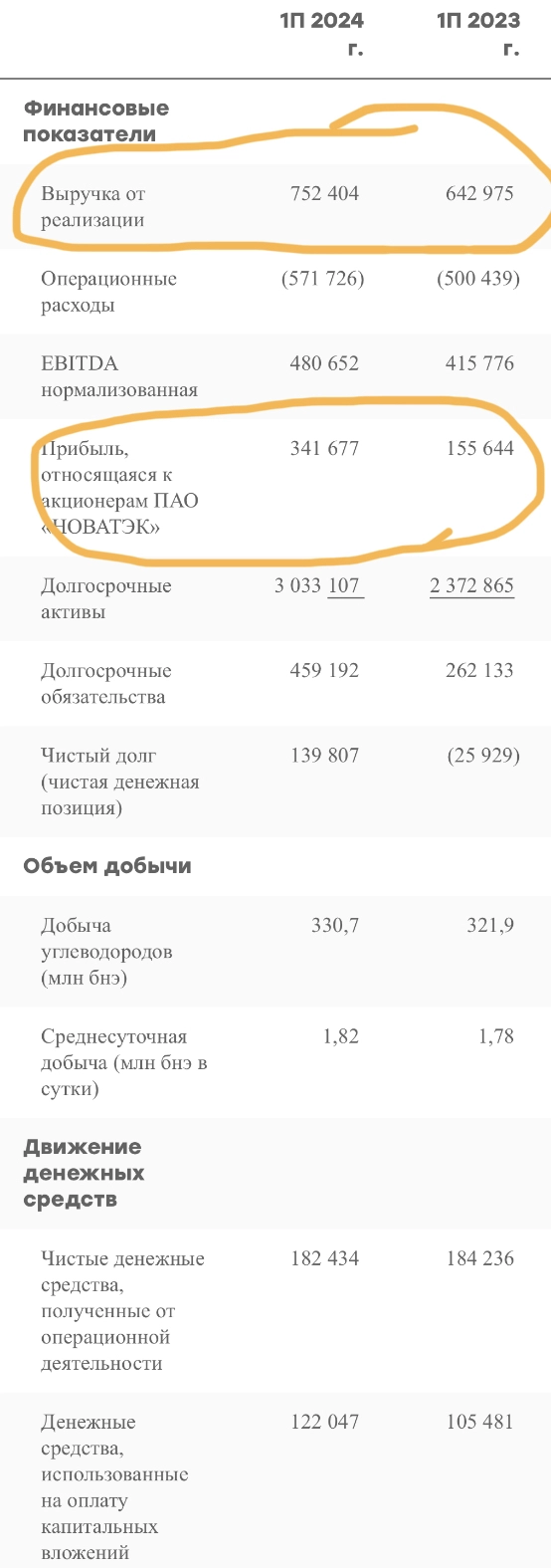 Новатэк удваивает чистую прибыль за I полугодие 📈