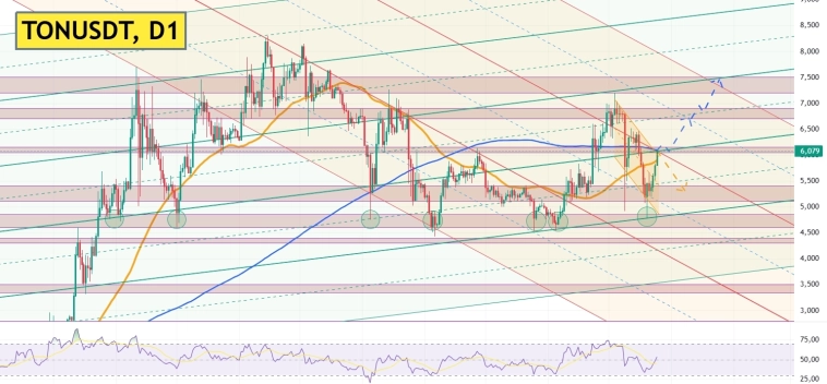 📈💰 TON живее всех живых! Краткосрочный и долгосрочный анализ Toncoin (TONUSDT)