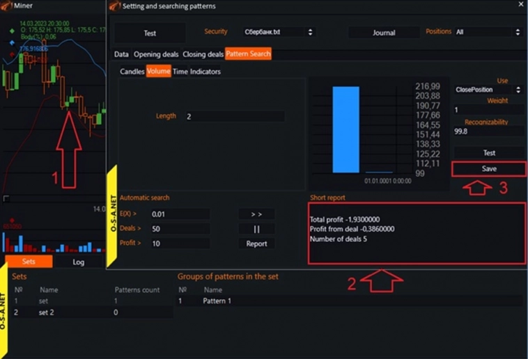 OsMiner в OsEngine.