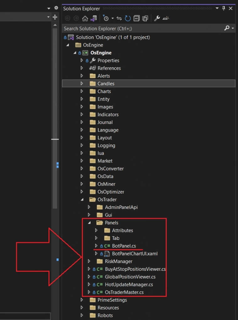 Первый взгляд на проект OsEngine от программиста. Пространства имен (директивы using).