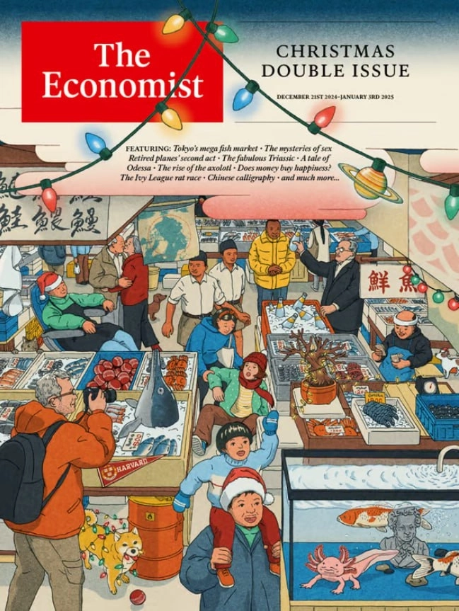 Расшифровка обложки The Economist от нейросети