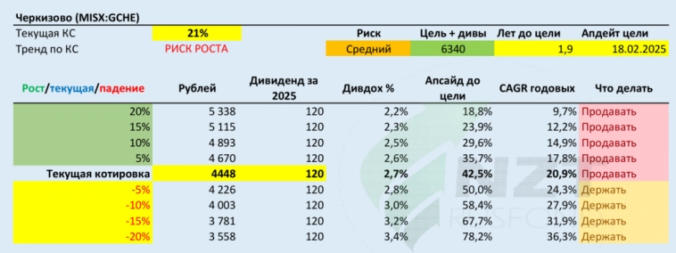 Черкизово MOEX:GCHE отчет МСФО 2 полугодие 2024