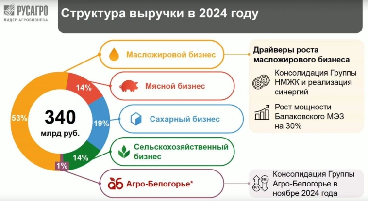 🌾 Русагро (RAGR) | Отчет за 2024й год. Какими будут дивиденды?