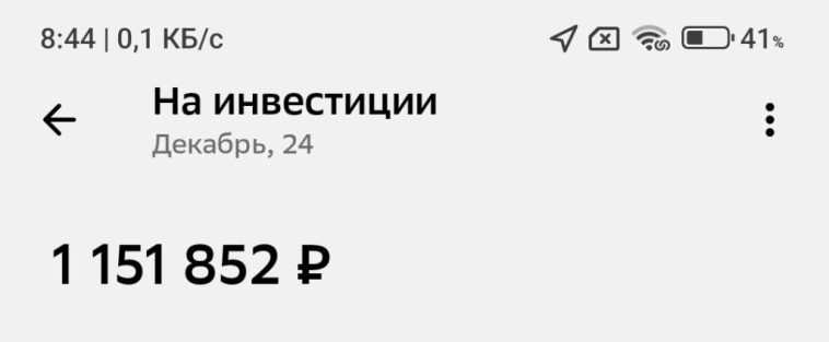 Дивидендная доходность уже 2 млн 392 тыс. Или 200 тыс в месяц.
Продолжаю свой инвестиционный путь….