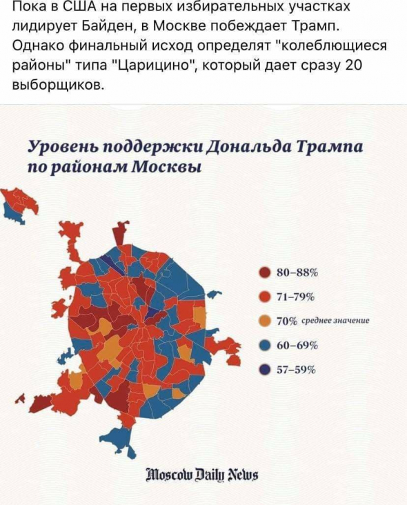 Индиана и Кентукки пока за Трампа.