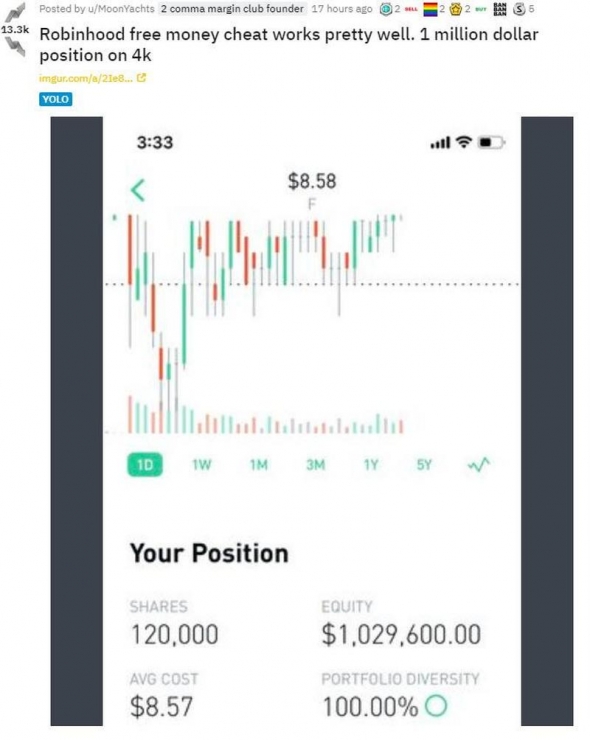 Об этом пишут все трейдеры США!!! Денежный чит-код. Robinhood's.
