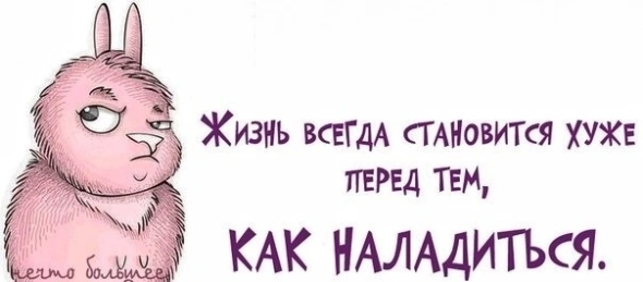 ⭐Неужели жизнь налаживается? ))))