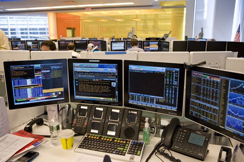 Trading floor Bloomberg Tradebook (Manhattan)