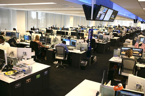 Trading floor Bloomberg Tradebook (Manhattan)