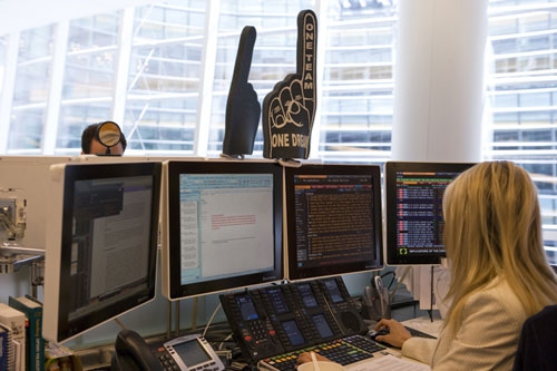 Trading floor Bloomberg Tradebook (Manhattan)