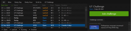 Новый трейдер, новый UT Challenge, новые бонусы!