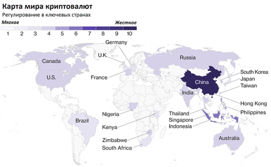 Противники и сторонники криптовалют: Регулирование цифровых активов в разных странах