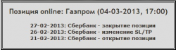 FT-Trade. Лонг по Газпрому от 4 марта. Дальнейшие действия.