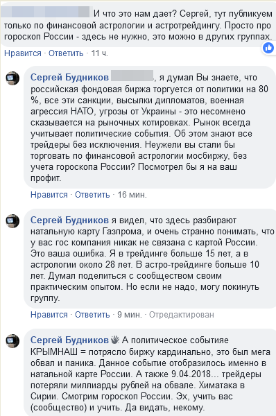 Блеск и нищета современной финансовой астрологии.