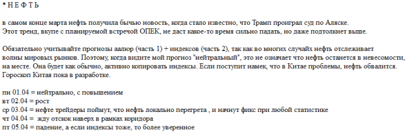 Обещал комментарии по исходу недели, получайте.