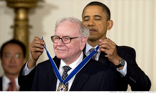 Только для тех , кто знает английский язык . Obama , Buffett , rich.