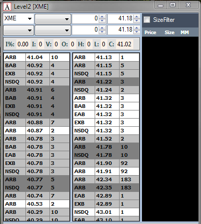 NYSE - Миллион интересных вопросов - 16/08/2012 XME открытие