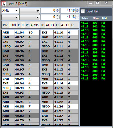 NYSE - Миллион интересных вопросов - 16/08/2012 XME открытие