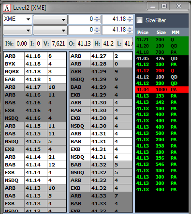 NYSE - Миллион интересных вопросов - 16/08/2012 XME открытие