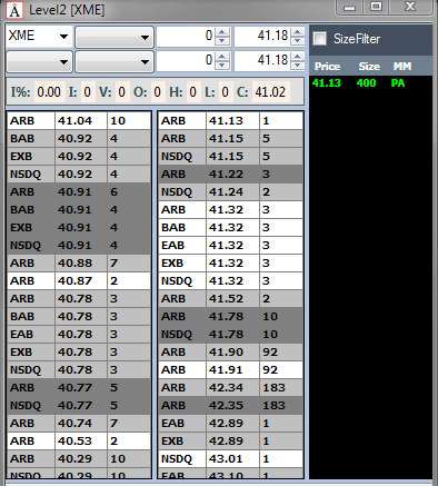 NYSE - Миллион интересных вопросов - 16/08/2012 XME открытие