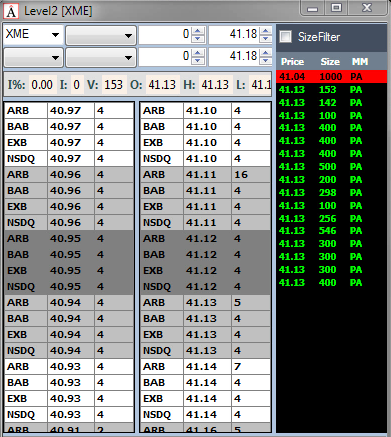 NYSE - Миллион интересных вопросов - 16/08/2012 XME открытие