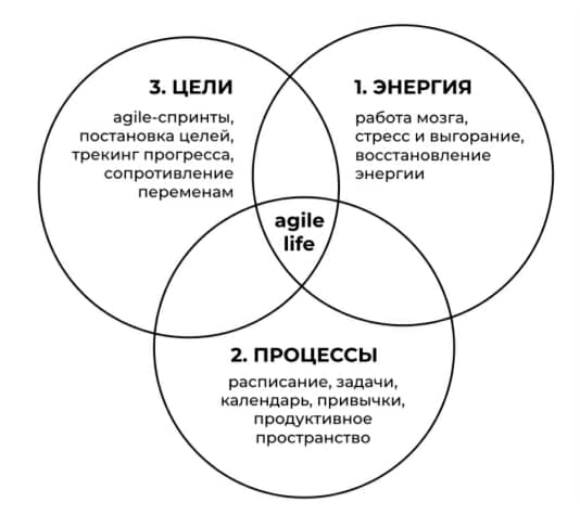 AGILE LIFE. Как вывести жизнь на новую орбиту, используя методы agileпланирования, нейрофизиологию и самокоучинг. Катерина Ленгольд.