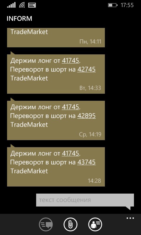 Держим лонг по Si. Рекомендация Trade Market