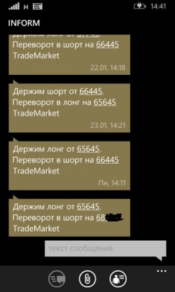 Лонг Si. Рекомендация Trade Market