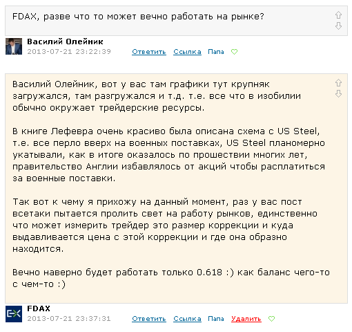 Что действительно работает на рынках ? :)