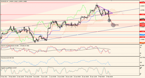 Максим Дмитриев. Обзор по EUR/USD, GBP/USD на 08.02.2013