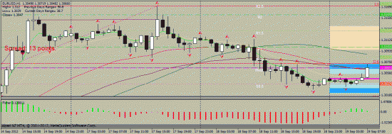 EUR/USD 19.09.2012 intraday