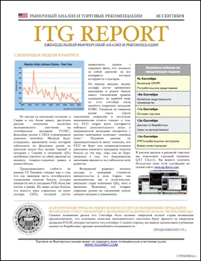 Анализ рынка и торговые рекомендации на неделю: 9-13 Сентября