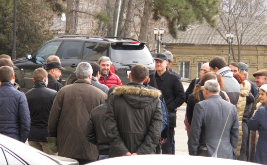 А. Герчик - стихийный, несанкционированный митинг