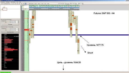 Futures S&P 500 short