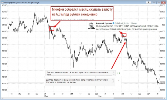 О скупке валюты минфином