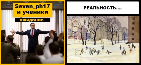 Про севена. Ничего личного. Только факты. Трейдерам на заметку, чтобы не тратили зря деньги на обучение