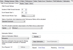 В Wealth-Lab 6.6 появилась Walk-Forward Optimization