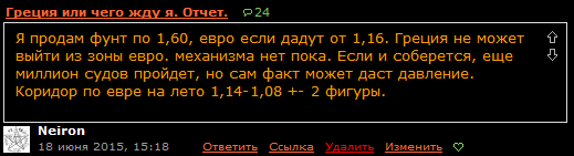 Eur/Usd прогноз с июня