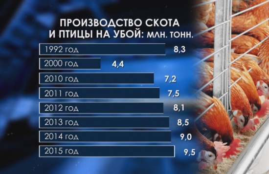 Животноводство России и Крыма