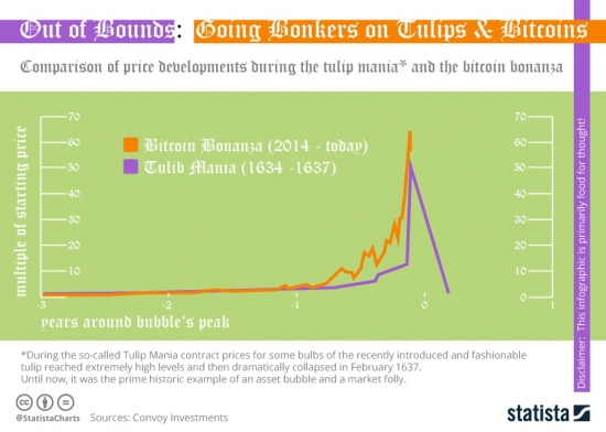 Биткоины и тюльпаномания