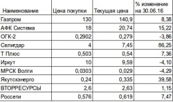 Кому на Руси жить хорошо. Отчет на 30.06.2016